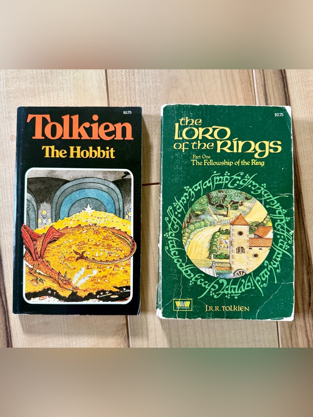 Vintage 60s Tolkien’s The Hobbit and Fellowship of the Ring